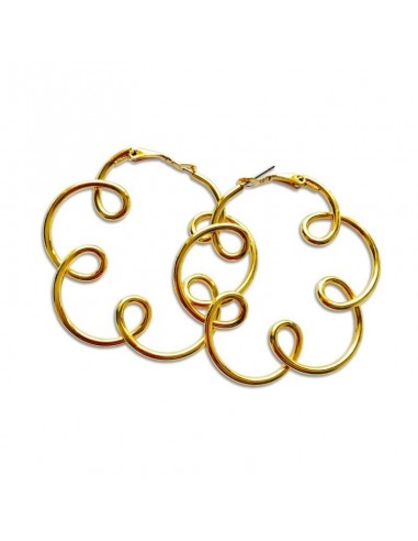 Large Energy Reiki Spiral Earrings